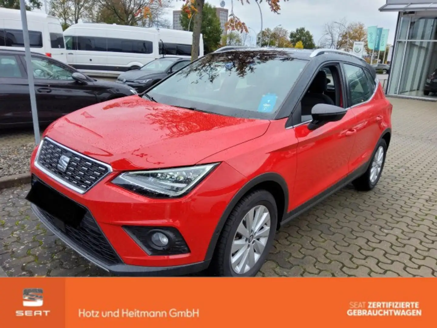 SEAT Arona 1.0 TSI Xcellence Rückkam/Tempo/Multilenk Rot - 1
