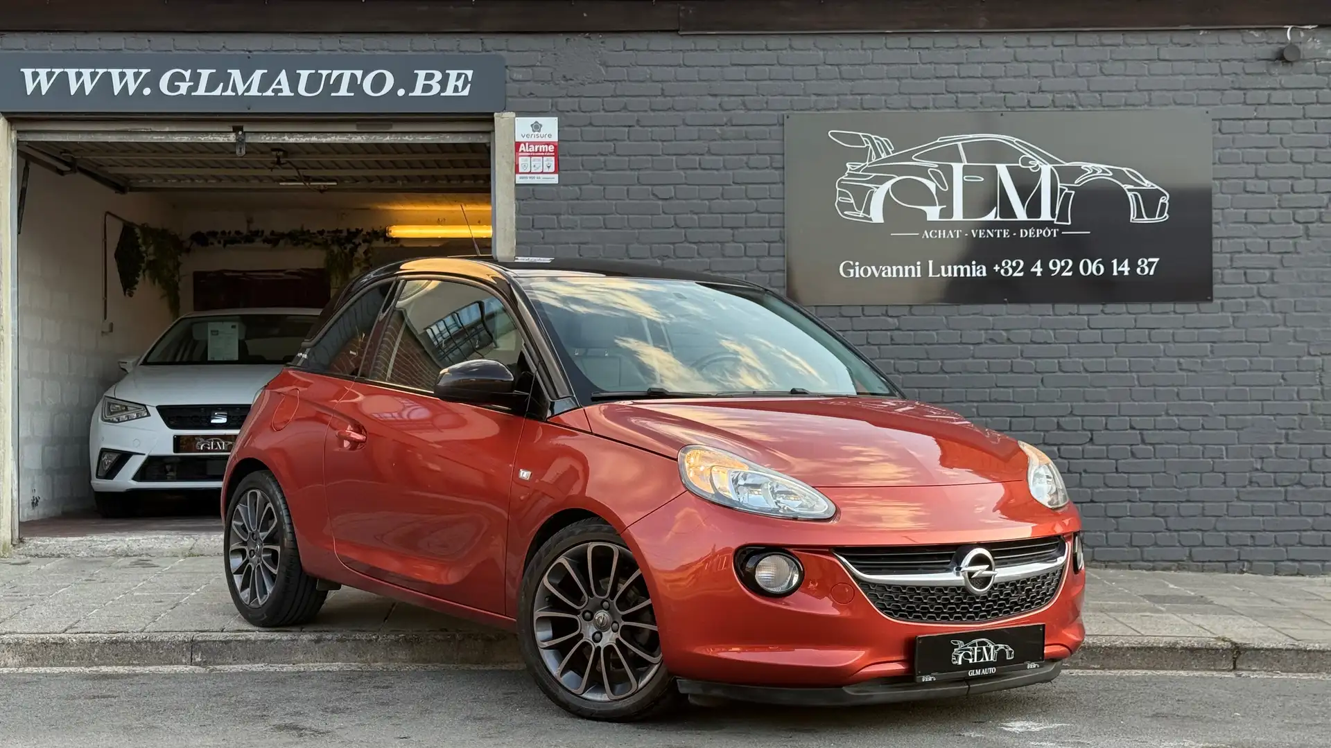 Opel Adam Adam 1.2i Jam * FAIBLE TAXE * BLUETOOTH Naranja - 2