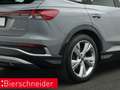 Audi Q4 e-tron Sportback 40 S-line AHK MATRIX NAVI ACC Grau - thumbnail 17