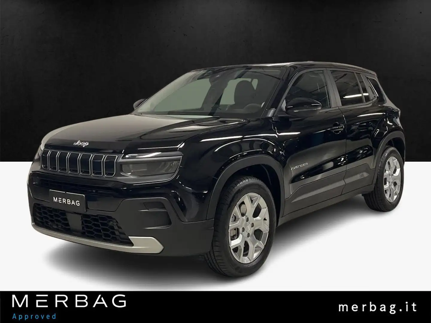 Jeep Avenger 1.2 Turbo 100 CV MHEV Altitude Nero - 1