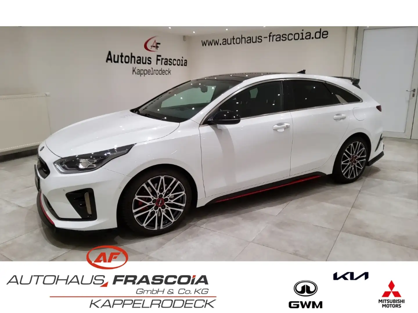 Kia ProCeed / pro_cee'd GT 1.6 T-GDI DCT Navi ACC PDC LED El. Pano. Dach A Білий - 1