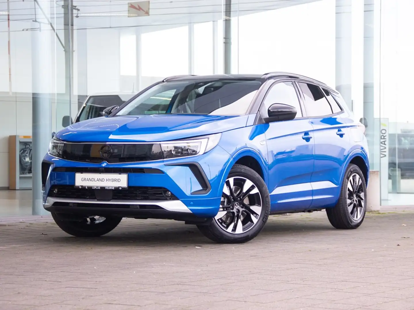 Opel Grandland ULTIMATE HYBRID 224PK *DIRECT LEVERBAAR* Modrá - 1