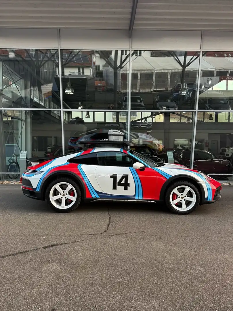 Porsche 992 911/992 DAKAR*Dachgepäcktr*Race-Tex*18-Wege*2024 Weiß - 2