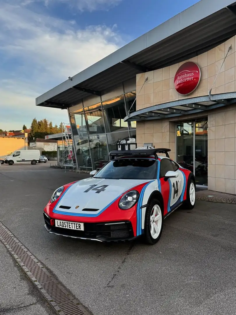 Porsche 992 911/992 DAKAR*Dachgepäcktr*Race-Tex*18-Wege*2024 Weiß - 1