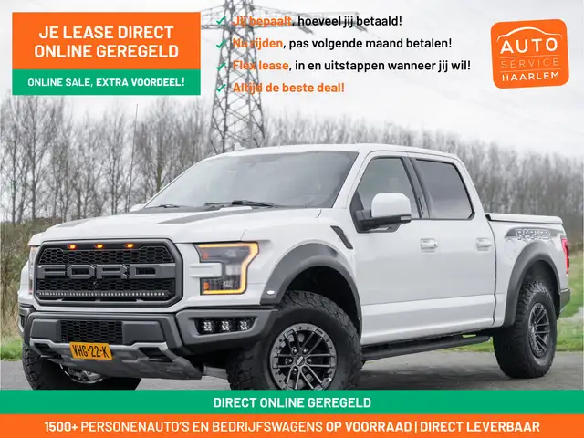 Ford Raptor 3.5 V6 Ecoboost 460pk SuperCrew 5 Persoons,