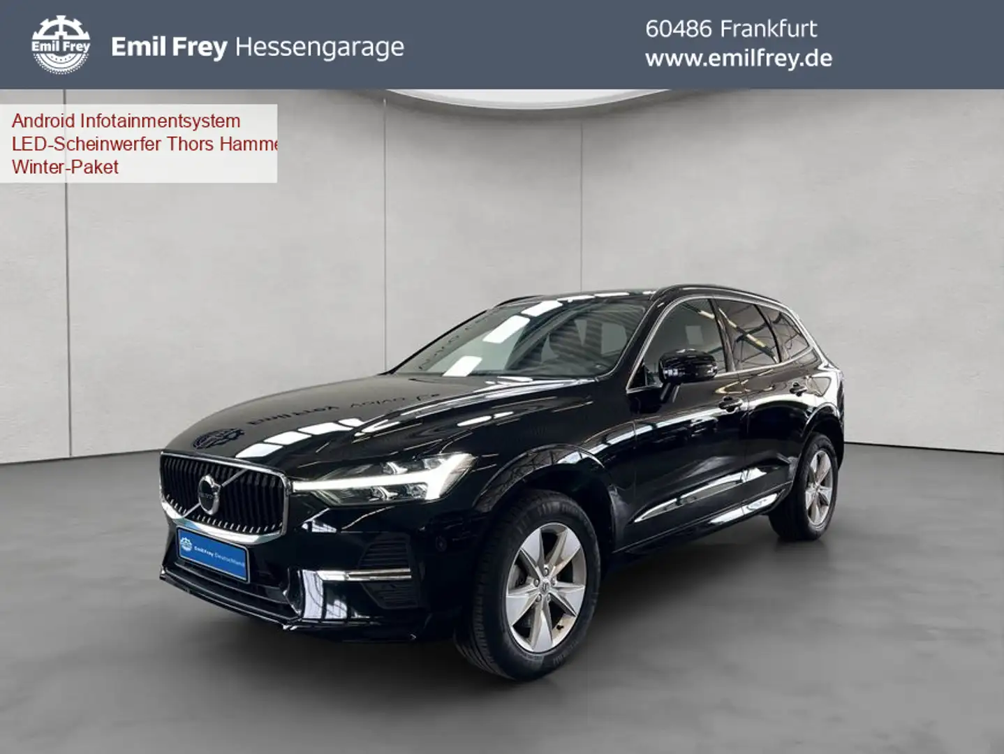 Volvo XC60 XC60 B4 Core Aut PilotAssist BLIS Google-Navi LED Noir - 1
