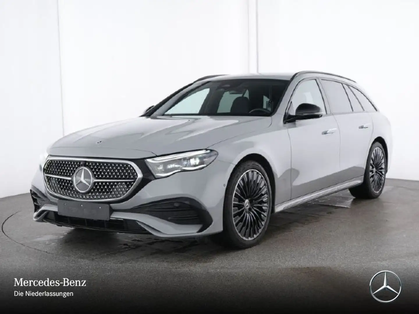Mercedes-Benz E 220 d T AMG 360° Airmat Distr. AHK Sitzklima PTS Grau - 2