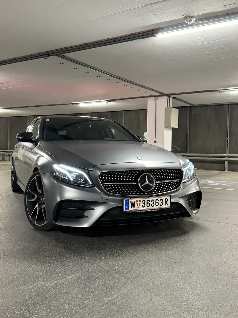 Mercedes-Benz E 43 AMG 4MATIC Aut. BRABUS/PANO/TOP ZUSTAND Limousine Gris - 1