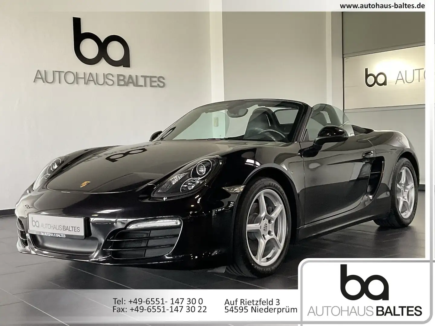 Porsche Boxster Boxster 2.7 Xenon/Sound Plus/Navi/Sportsitze Schwarz - 1
