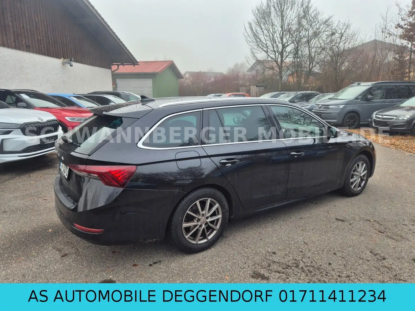 Skoda Octavia Combi Style-1.HAND-AUTOMATIK-EURO6 Schwarz - 2