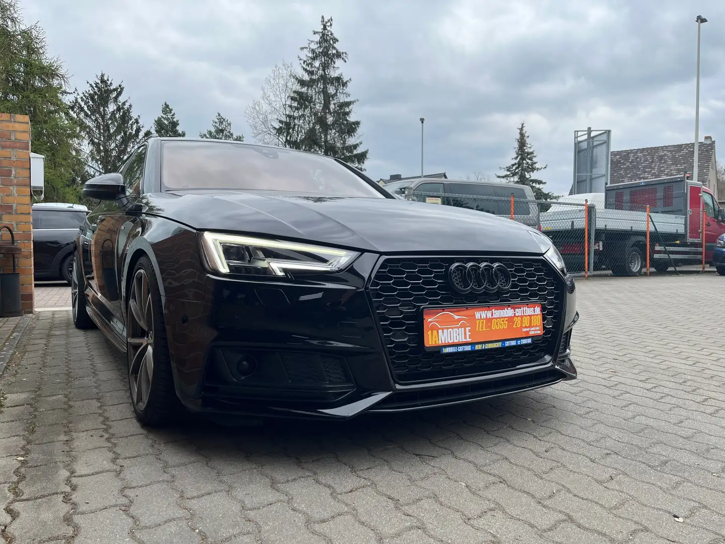 Audi A4 quattro S-Line Kamera Panorama Negro - 2