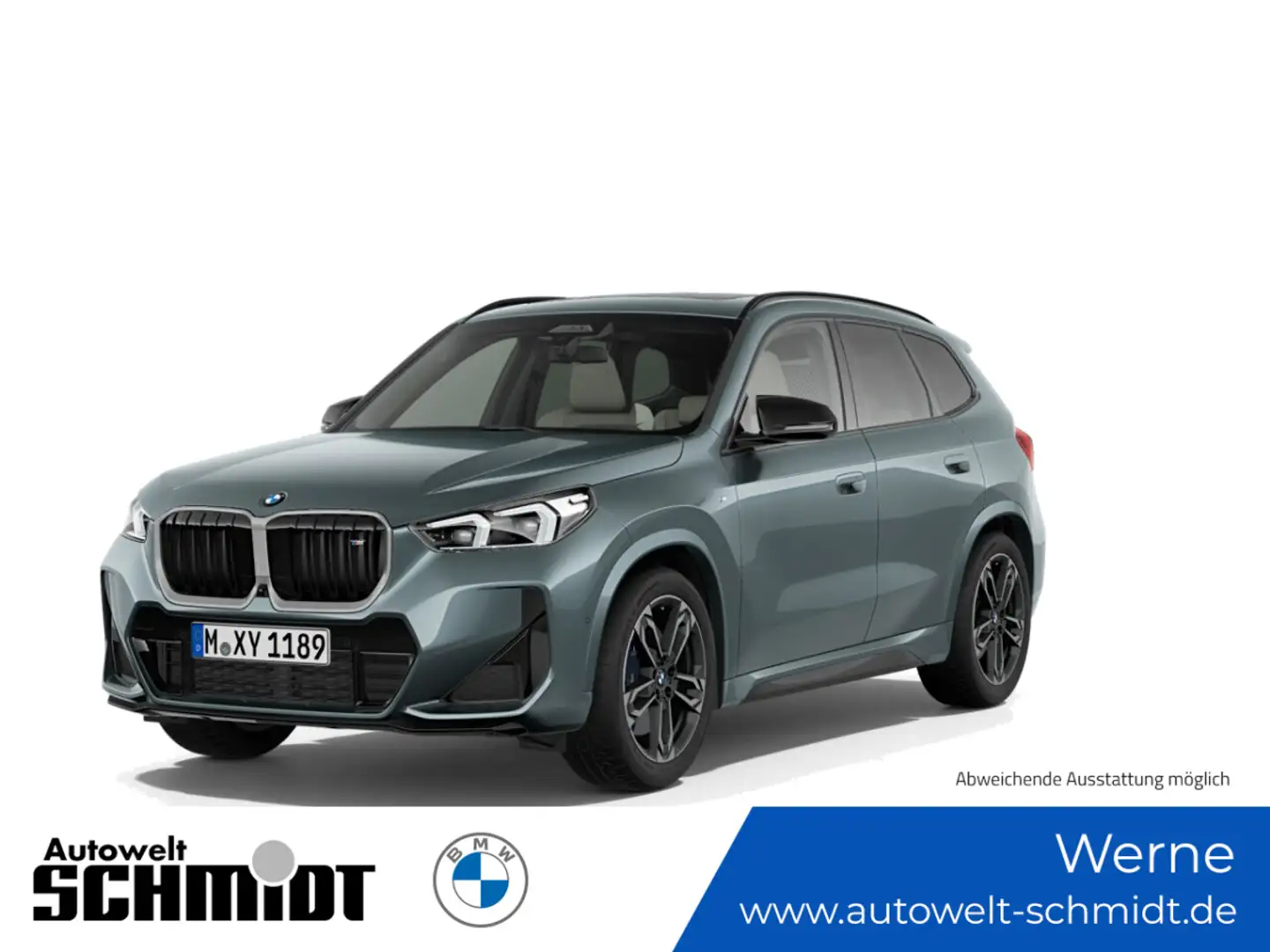 BMW X1 M35i xDrive Innovationspaket Travelpaket ACC Grün - 1