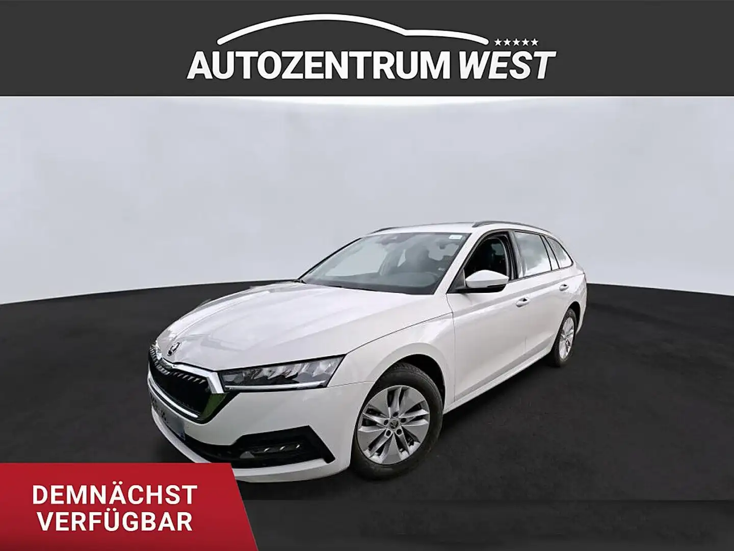Skoda Octavia Combi 2,0 TDI Ambition DSG...Navi/Led/Sitzheizung Weiß - 1