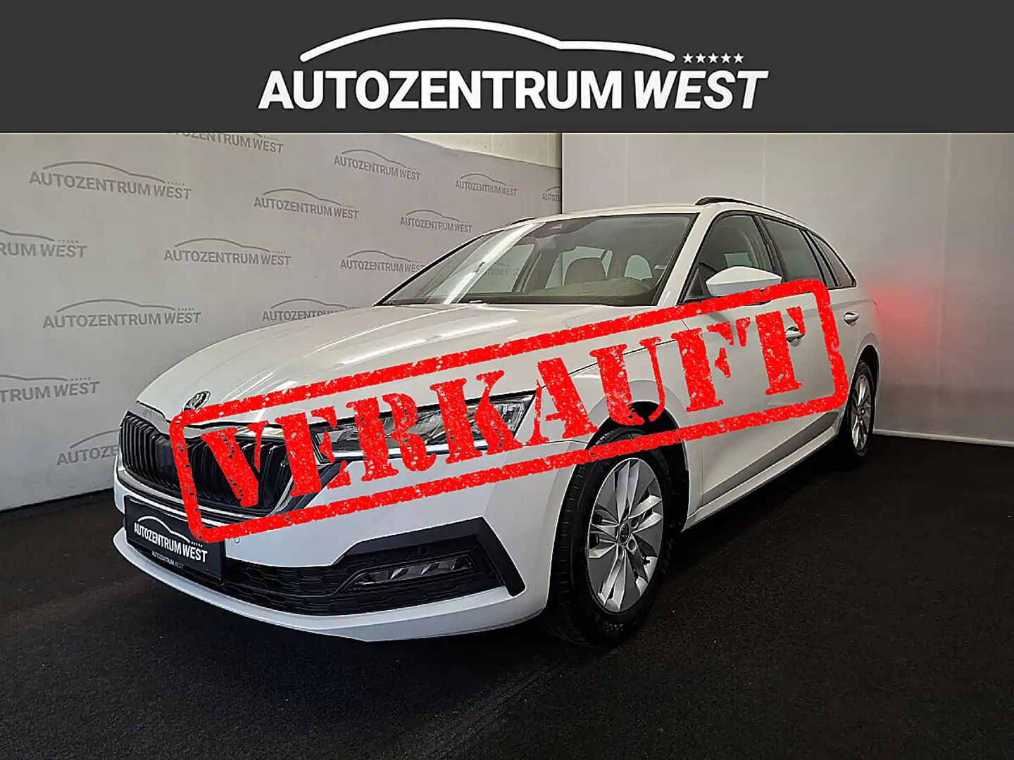 Skoda Octavia Combi 2,0 TDI Ambition DSG...Navi/Led/Sitzheizung Weiß - 1