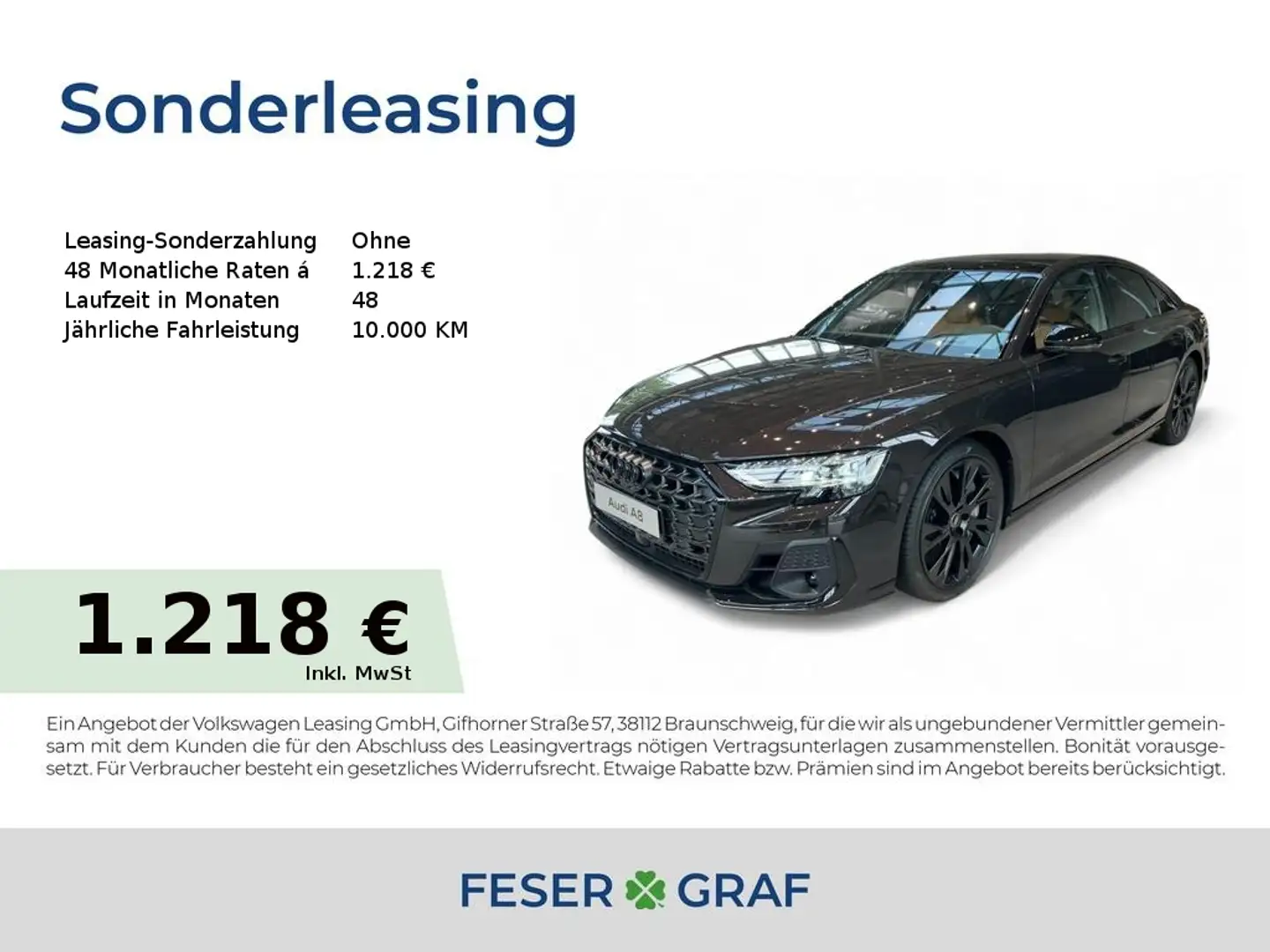Audi S8 V8 TFSI quattro *LagerOFFENSIVE*26%Nachlass Marrón - 1