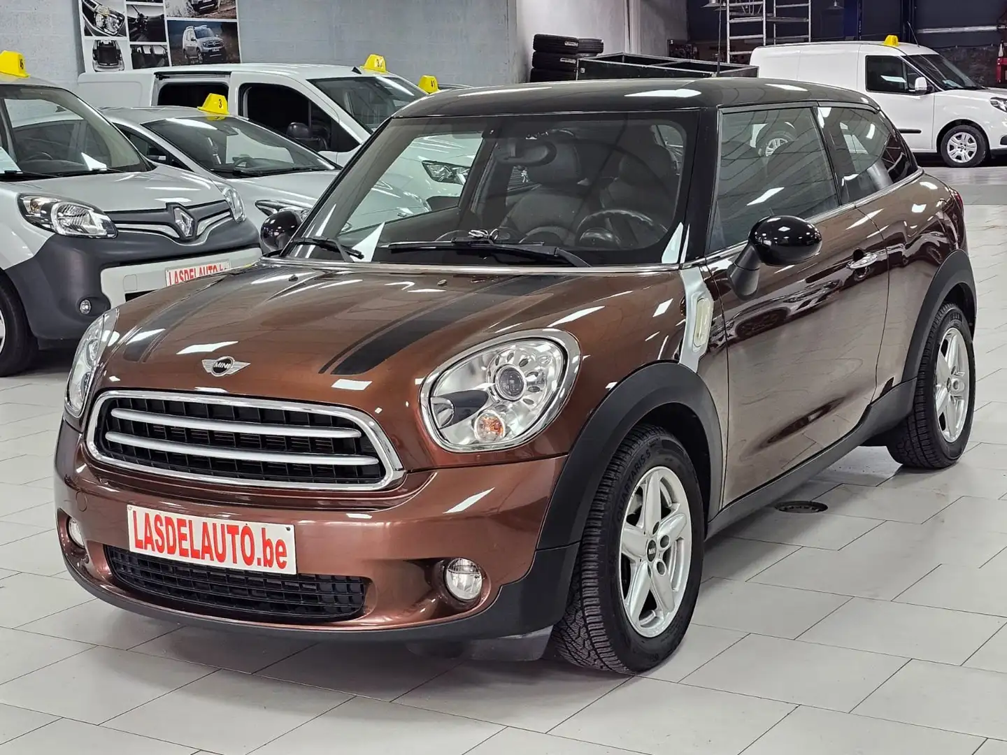 MINI Cooper D Paceman 1.6D Cuir Sensors Clim Cruise Blue Gps Start-Stop Marrón - 1