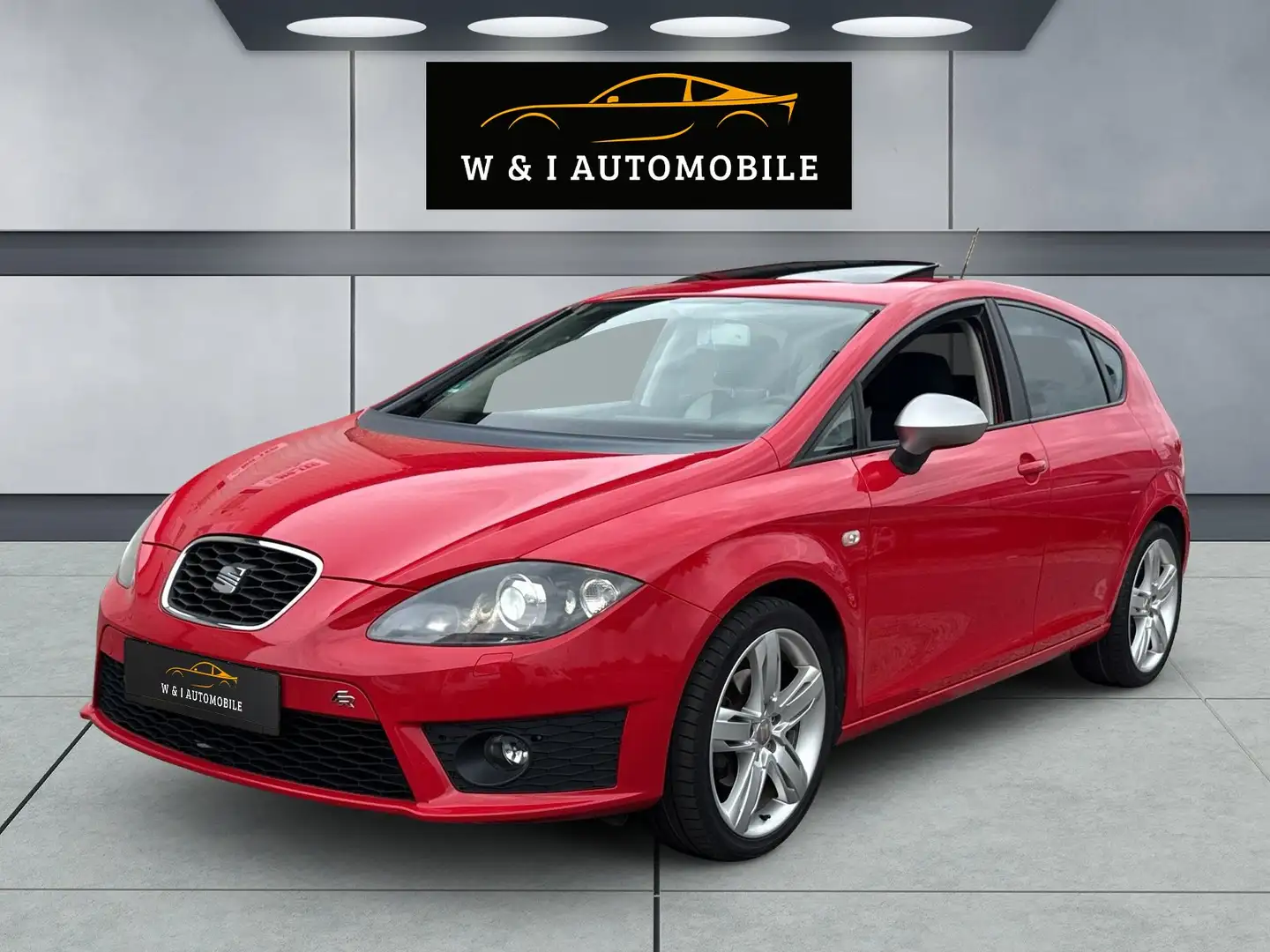 SEAT Leon FR*BI-XENON*LED*TEMPOMAT*PDC*SCHIEBEDACH*SPORT* Rot - 1