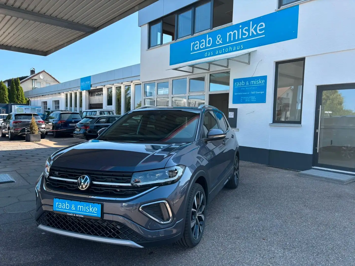 Volkswagen T-Cross 1.5 TSI DSG R-Line *Navi/LED/Kamera/ACC* Grigio - 1