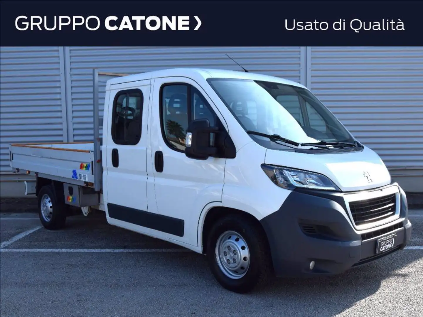 Peugeot Boxer 435 2.0 bluehdi 160cv L3 d.cab. cass.allum. Onnica Bianco - 1