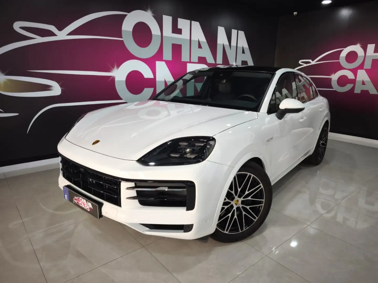 Porsche Cayenne Coupé E-Hybrid Aut. Blanc - 1