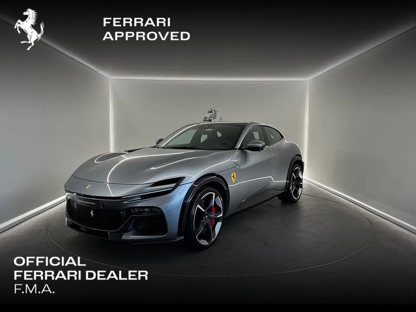 Ferrari Purosangue Grigio Titanio / Full Carbon / Ferrari Approved Zilver - 1