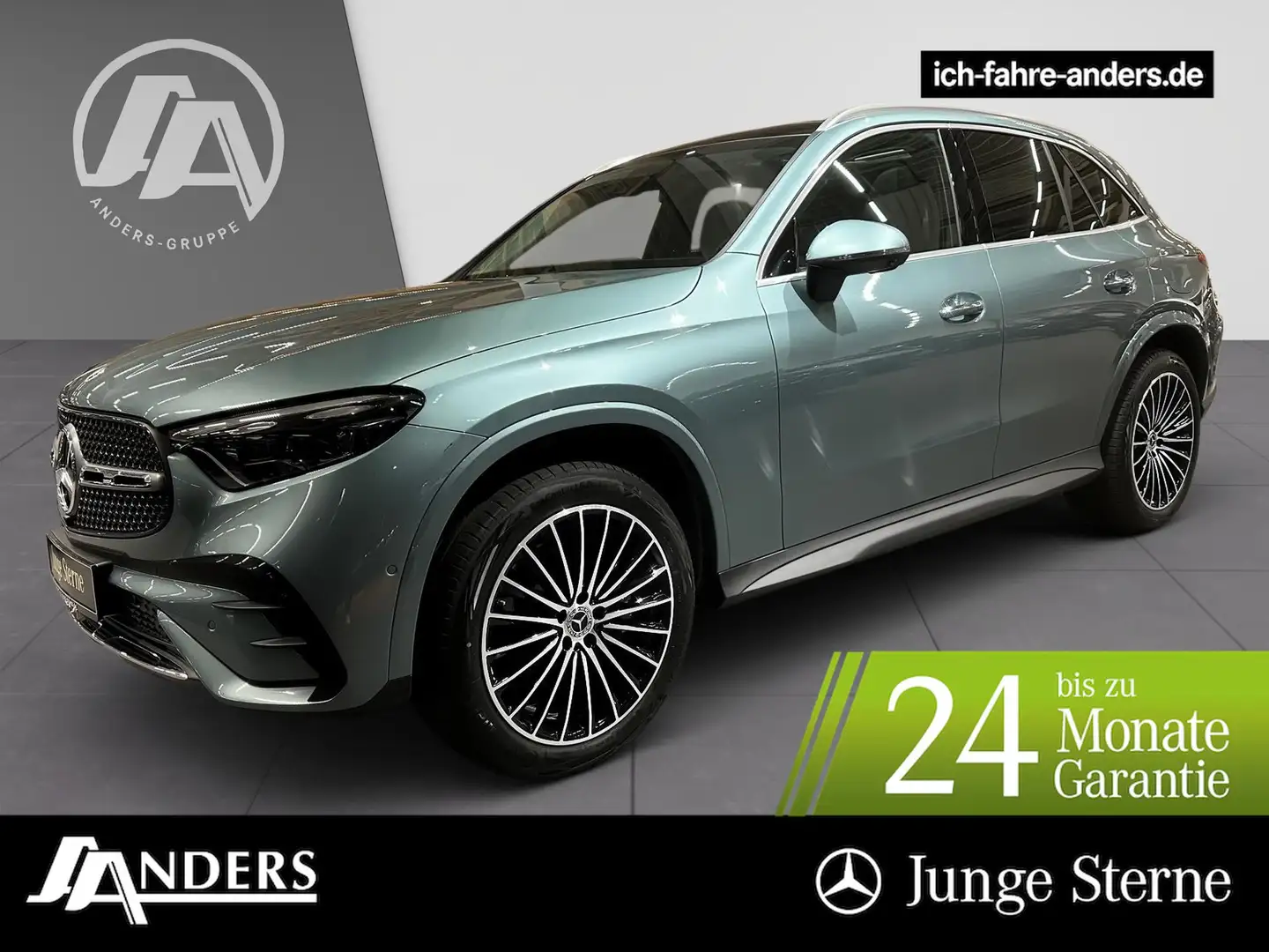 Mercedes-Benz GLC 300 de 4M AMG+AHK+Distr+Burm+Pano+HUD+Key Argent - 1