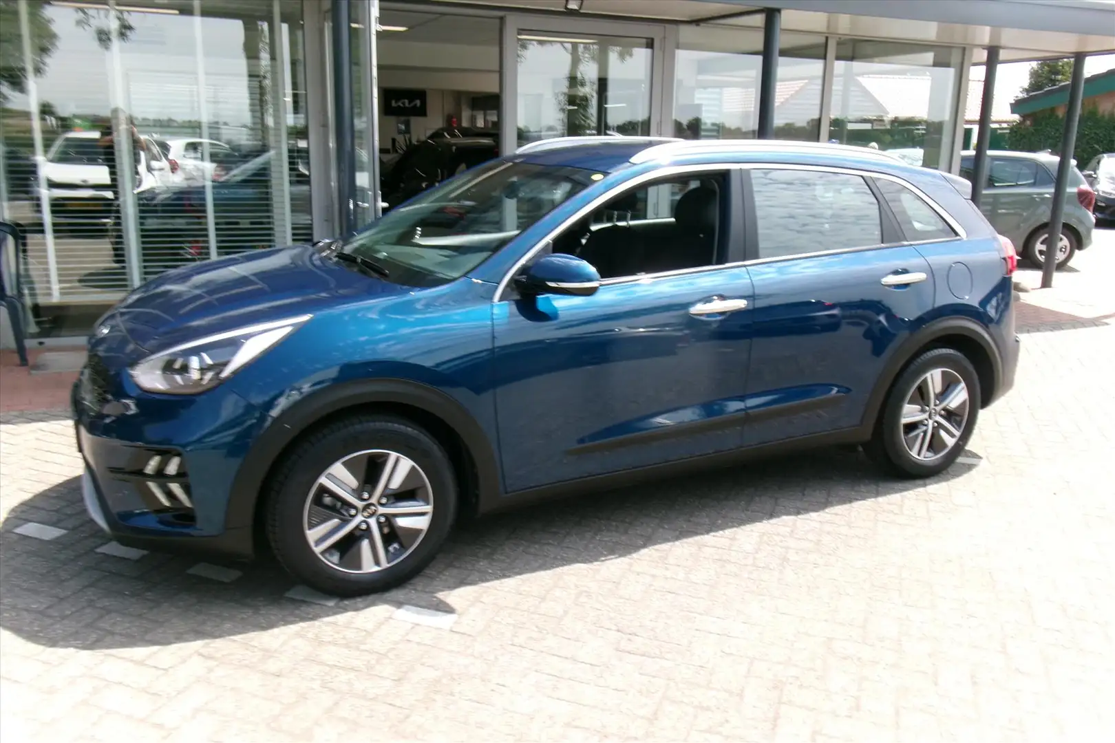 Kia Niro 1.6 Hybrid AUTOMAAT DynamicLine Org. Ned. 66.000km Blauw - 2
