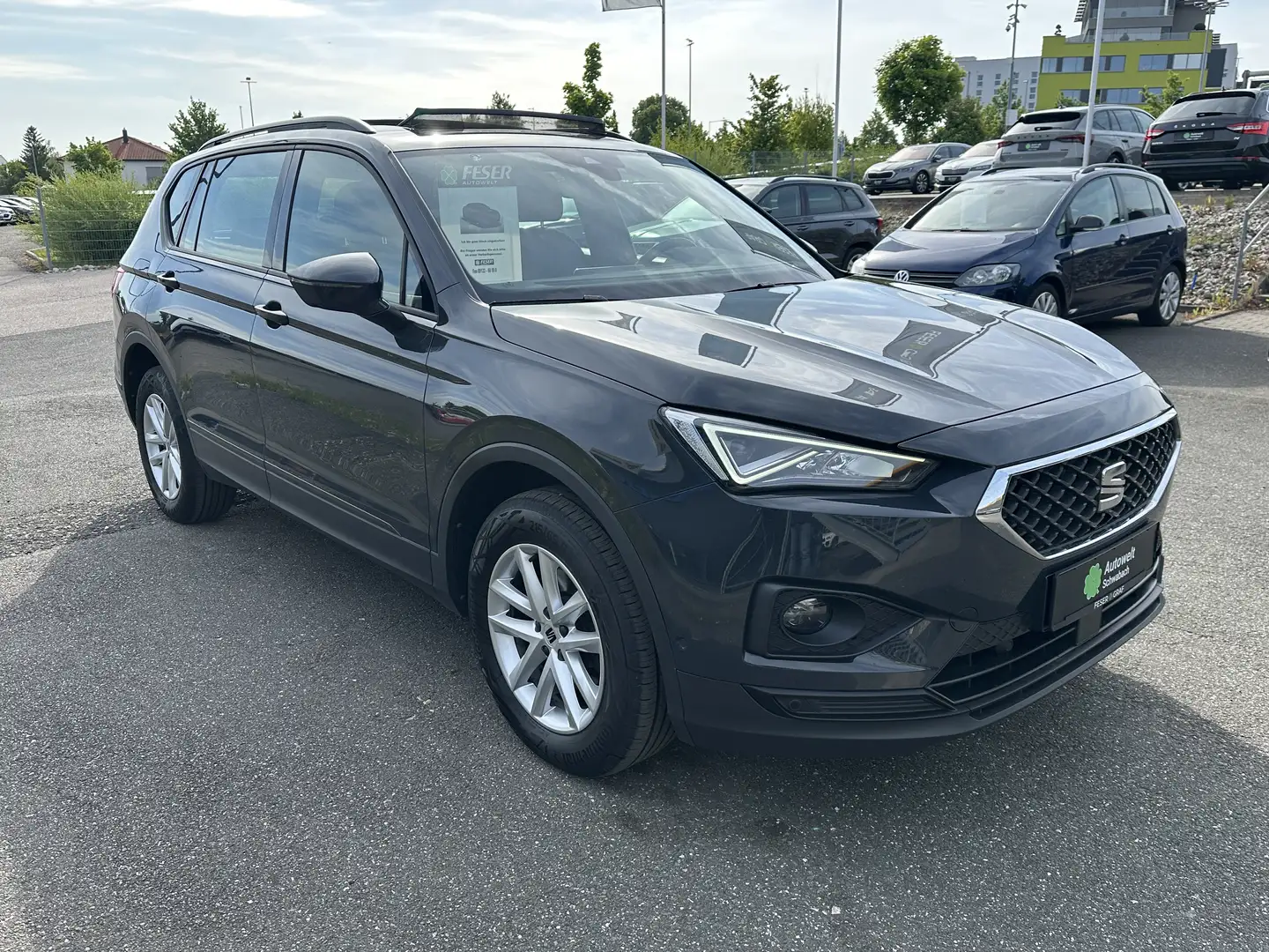 SEAT Tarraco Style 1.5 TSI AHK PANO KAMERA LED ACC Grijs - 2