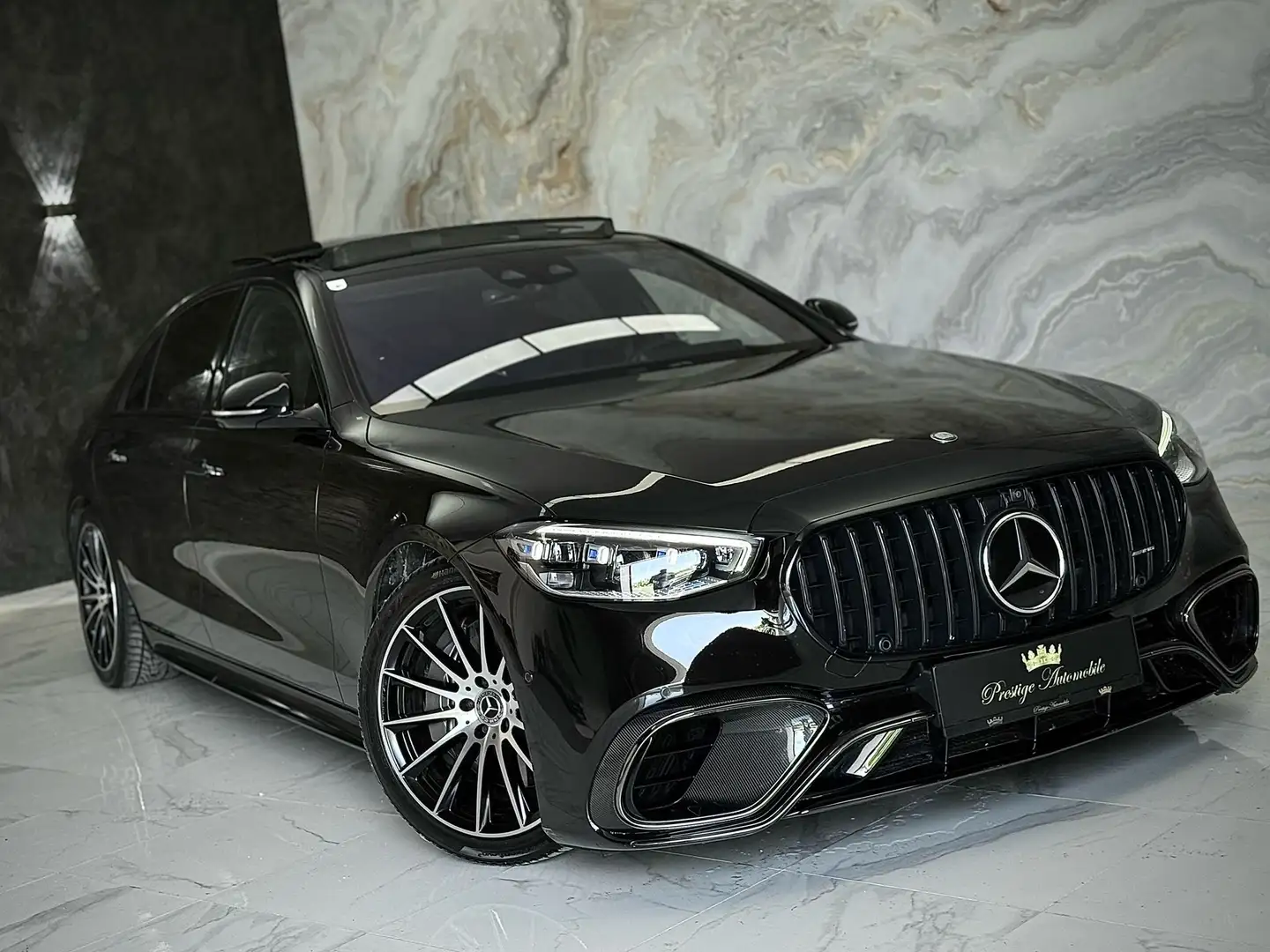 Mercedes-Benz S 400 d lang 4MATIC *MB-GARANTIE*LEASINGFÄHIG*S63 AMG Noir - 2