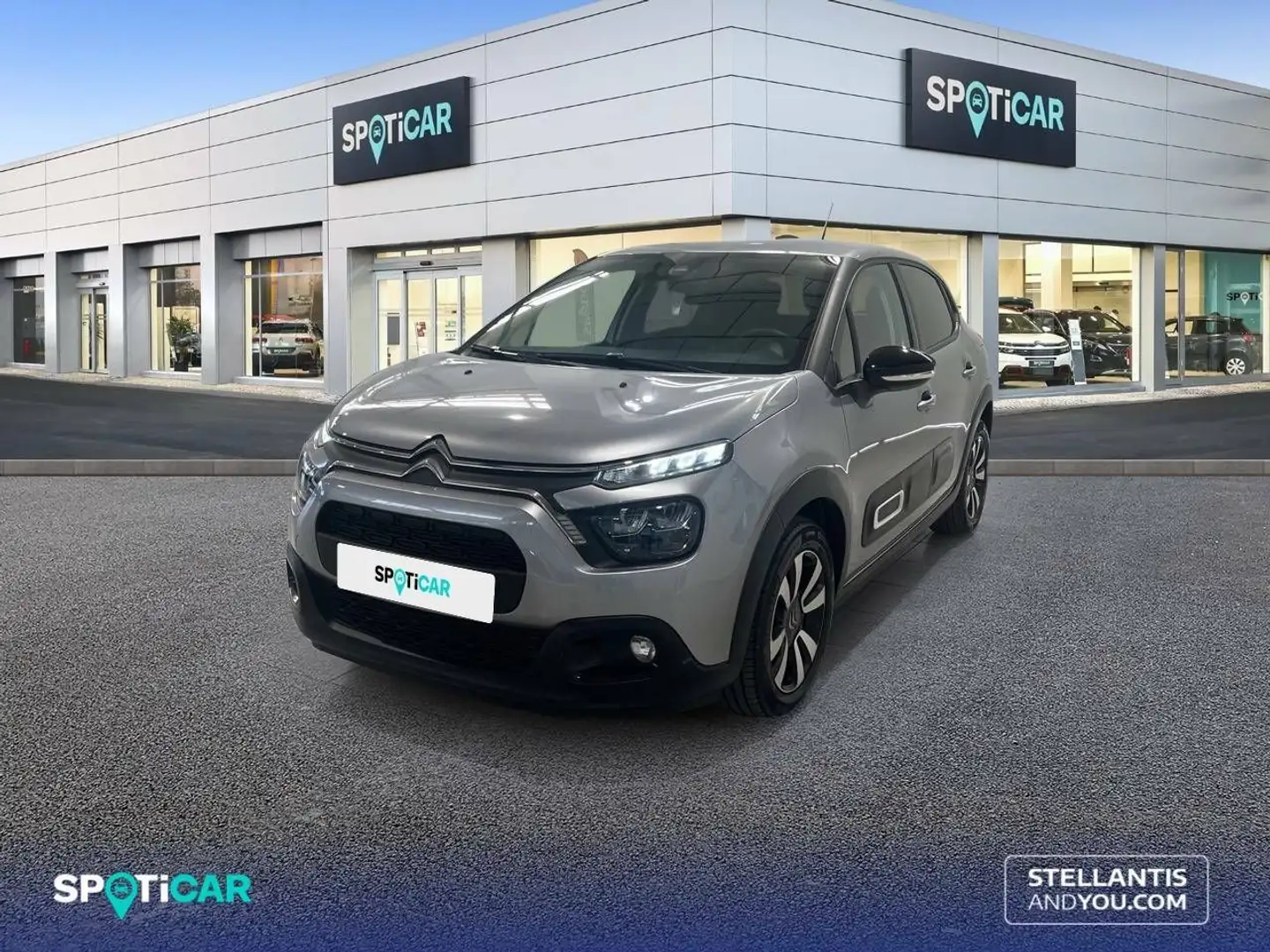 Citroen C3 PureTech 81KW (110CV) Max Gris - 1