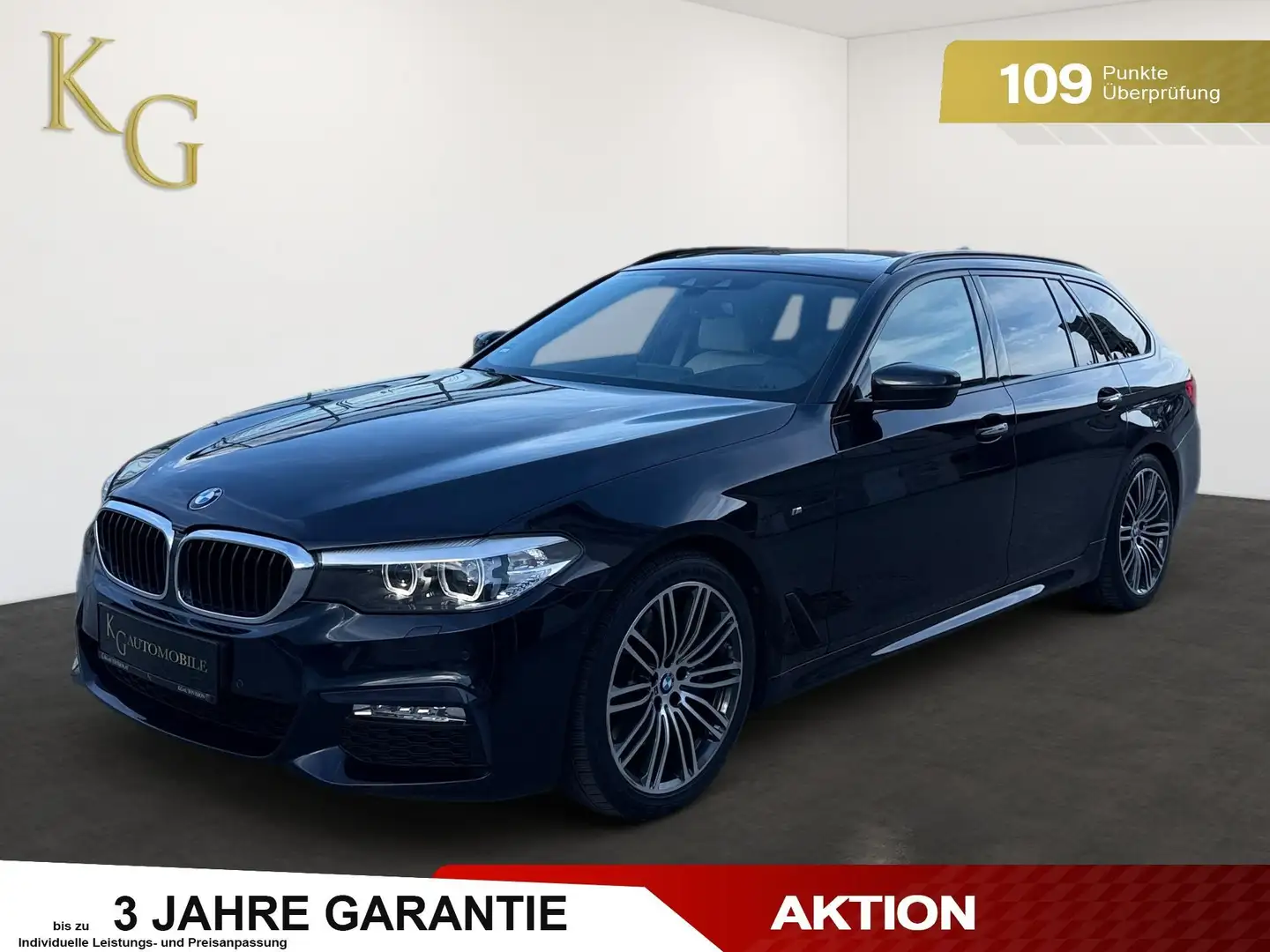 BMW 530 d xDrive M Sport ab ca. 257€ monatlich Schwarz - 1