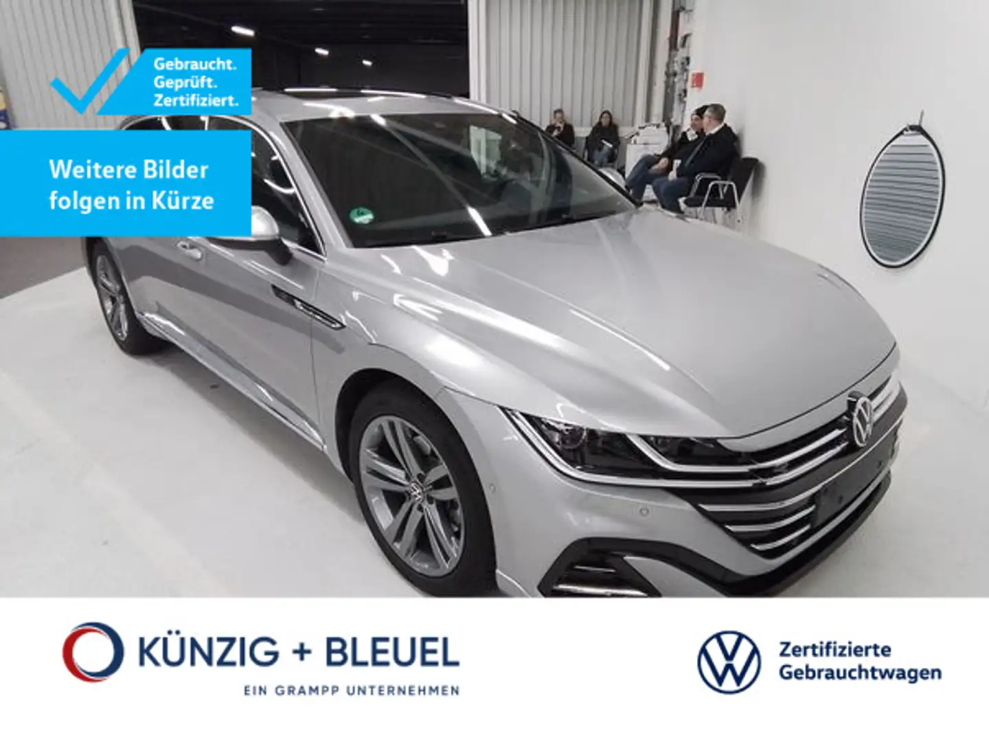 Volkswagen Arteon R-Line 2,0 TDI 200PS*DSG*N Silber - 1