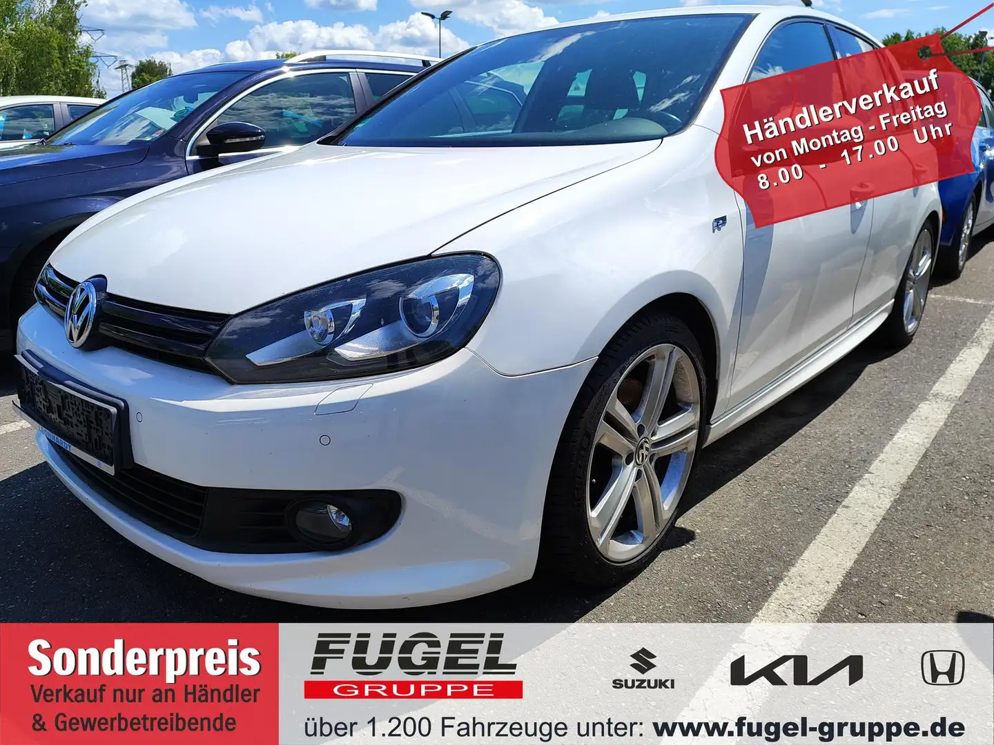 Volkswagen Golf 1.4 16V TSI R-Line WinterXen.|Klimaaut. Weiß - 1