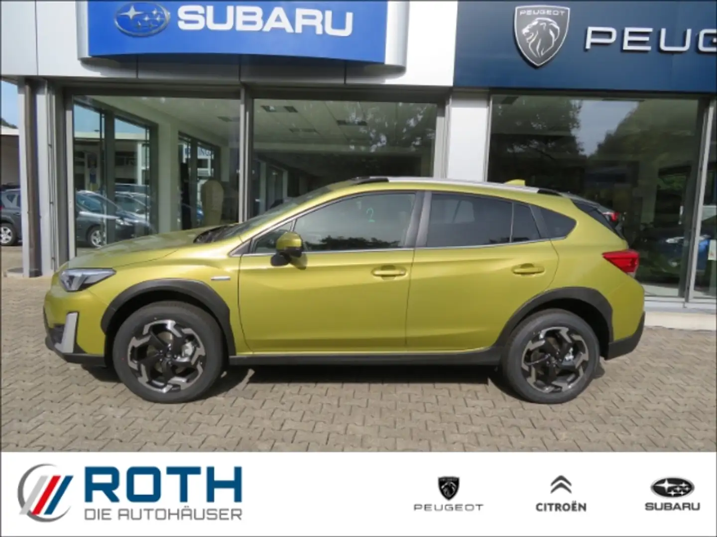 Subaru XV 2.0ie Lineartronic Platinum 8fach bereift Allrad N Gelb - 1