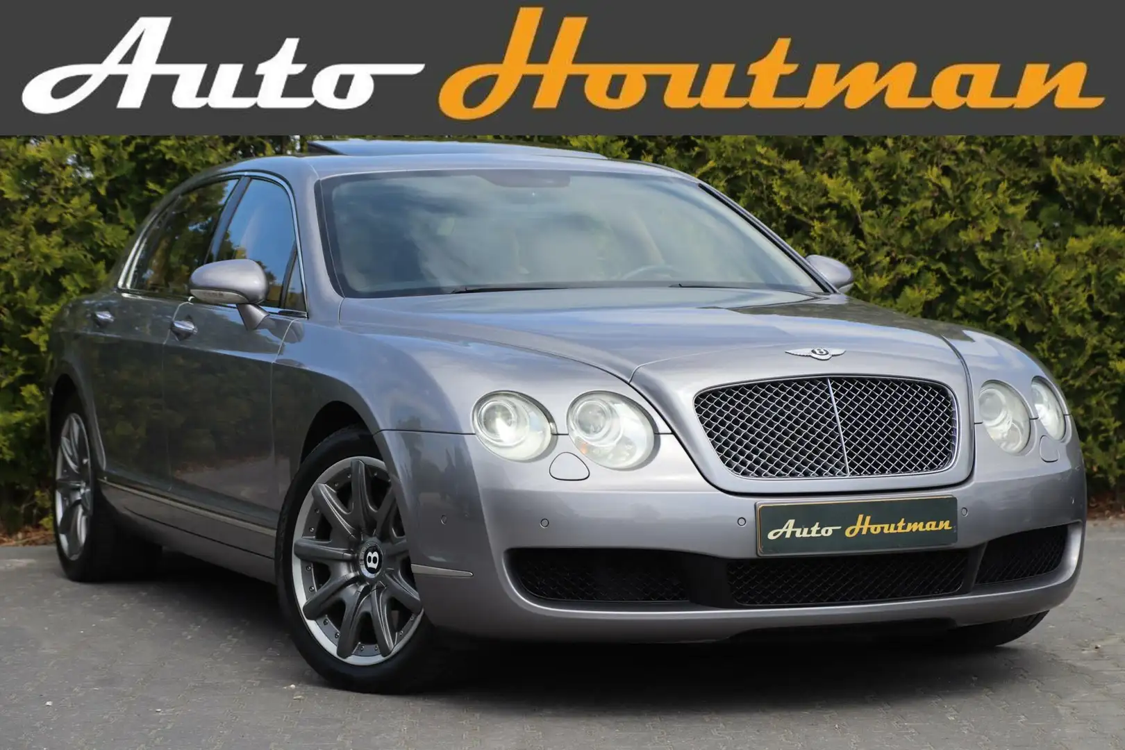 Bentley Flying Spur Continental 6.0 W12 561PK Nl auto|Schuifdak|Carpla Šedá - 1