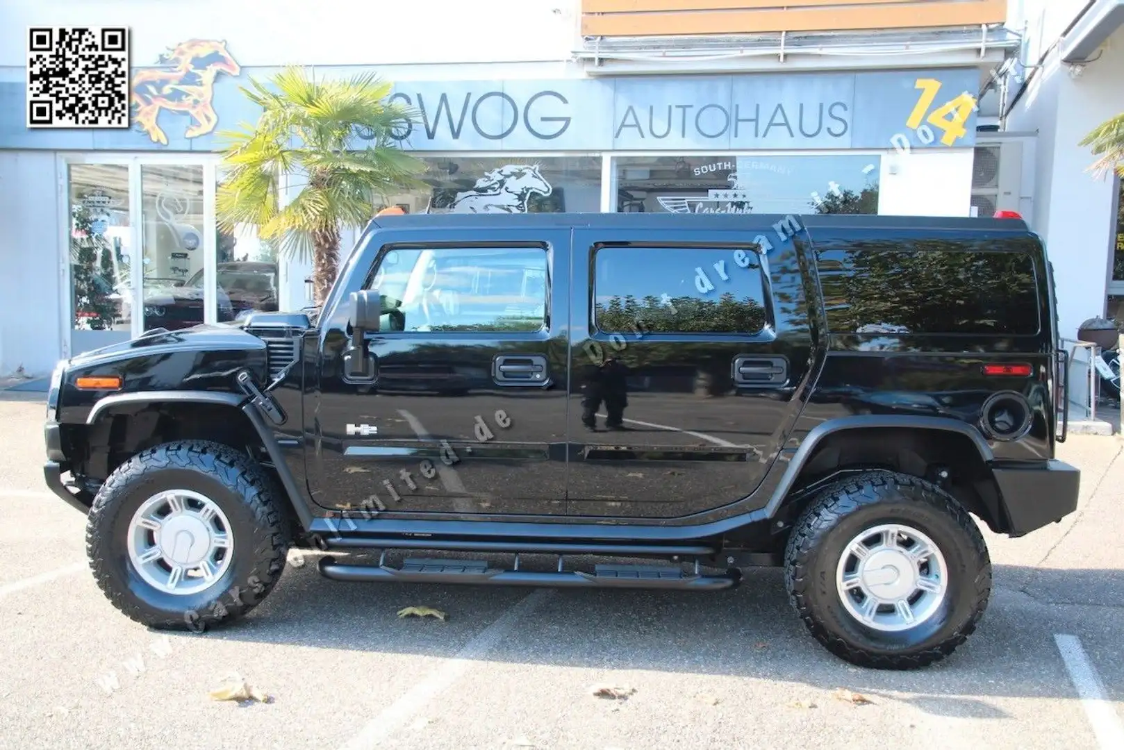 HUMMER H2 SUV aus Sammlung - TOP Zustand Schwarz - 2