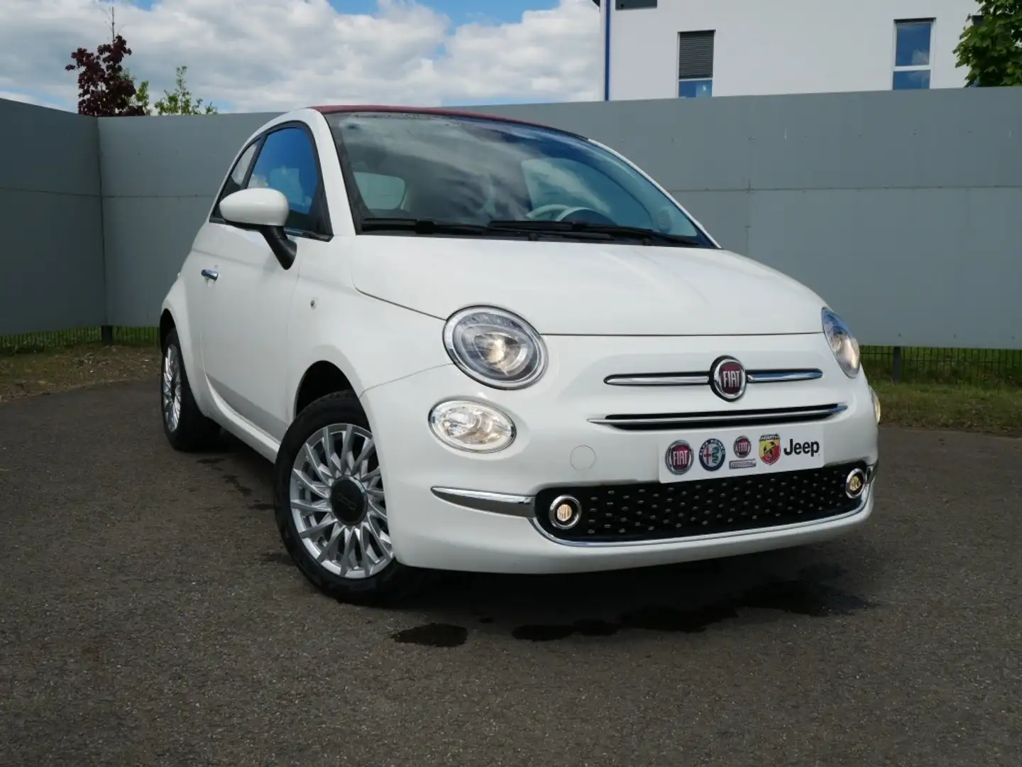 Fiat 500C 1.0 GSE HYBRID DOLCEVITA 70PS PDC NAVI KLIMAAUTOMA Weiß - 2