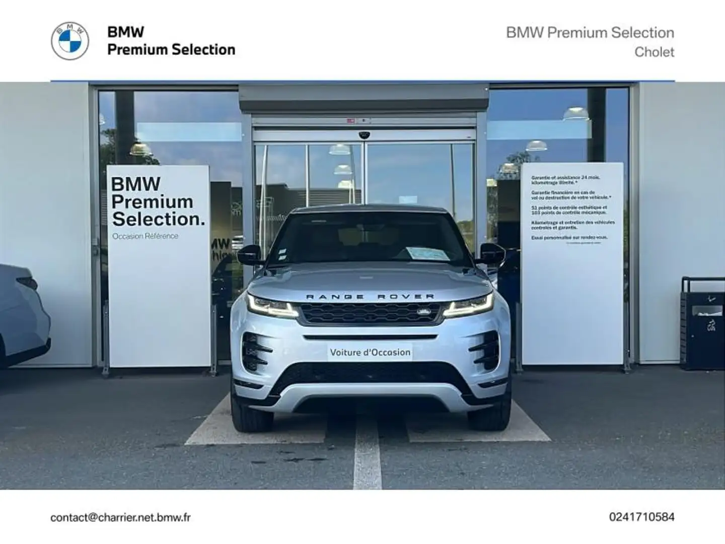 Land Rover Range Rover Evoque 2.0 D 180ch R-Dynamic SE AWD BVA Argent - 2