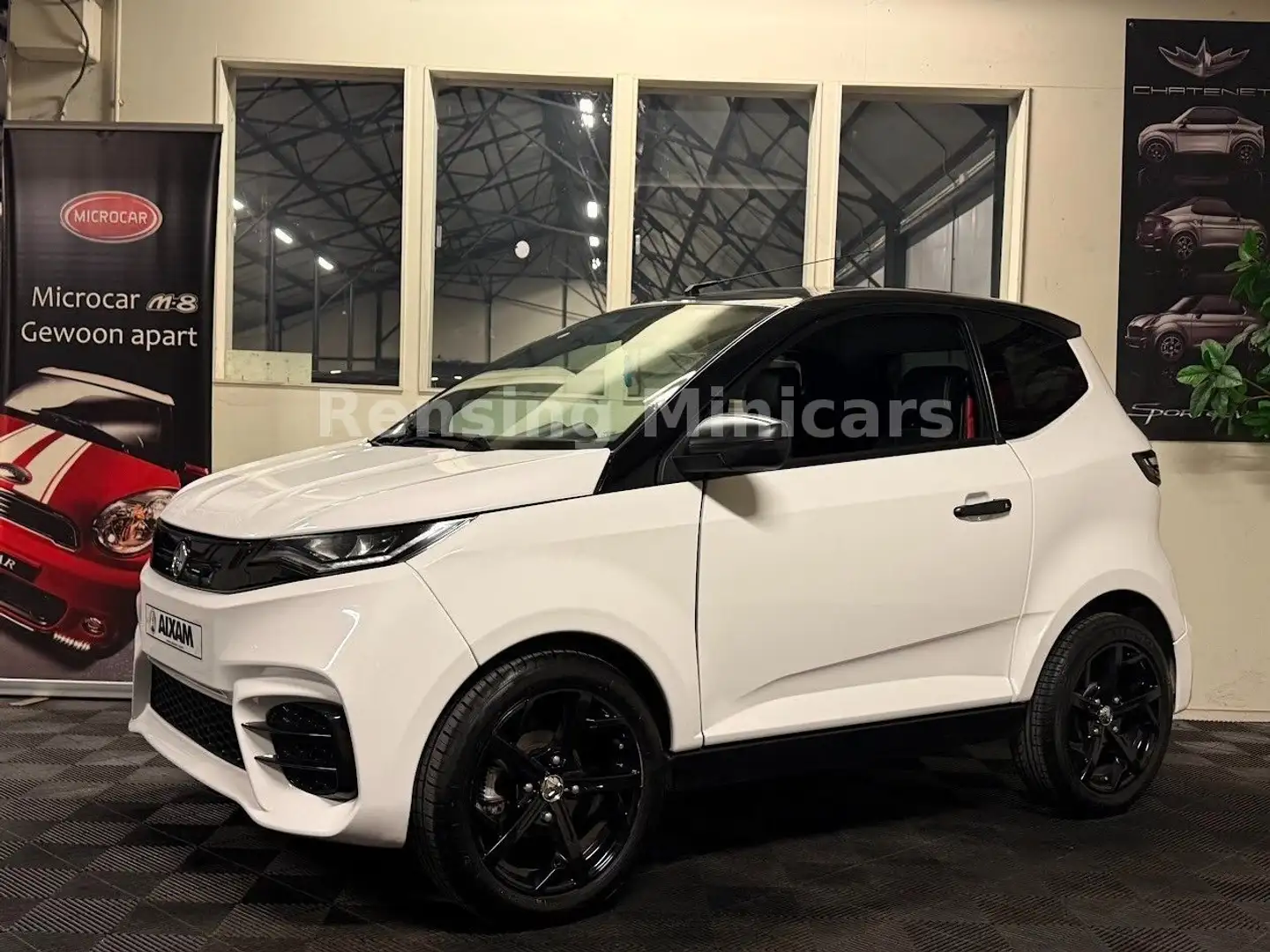 Aixam City SPORT S10 GTO Mopedauto Microcar 45 KM Weiß - 1