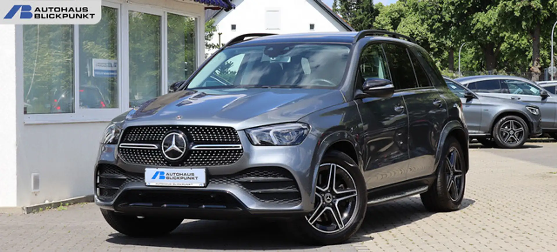 Mercedes-Benz GLE 400 d 4M AMG DISTRO+PANO+KAMERA+STANDHZG+AHK Серый - 1