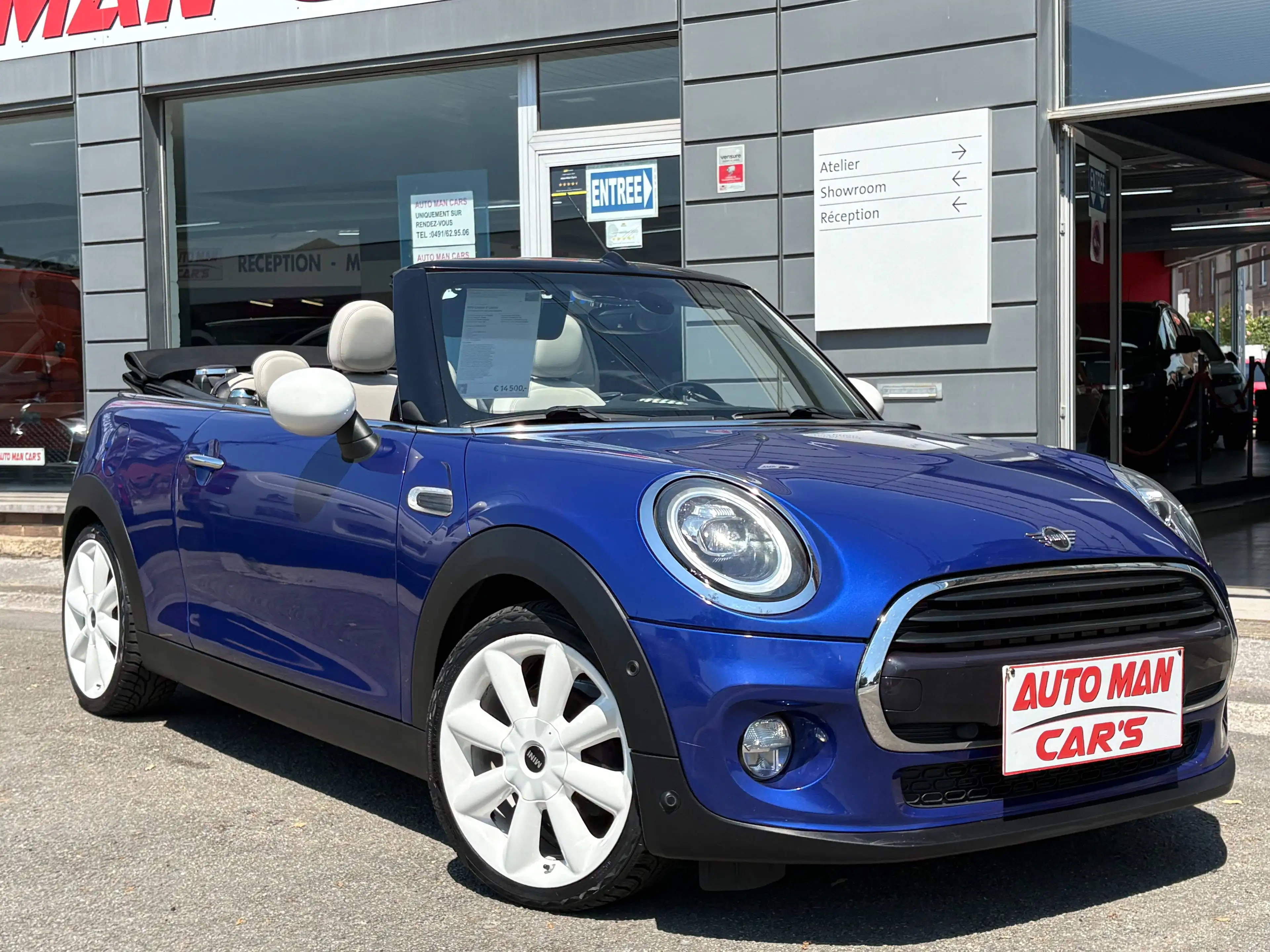 MINI Cooper D Cabrio 1.5 D Cabriolet AC LED GPS GARANTIE