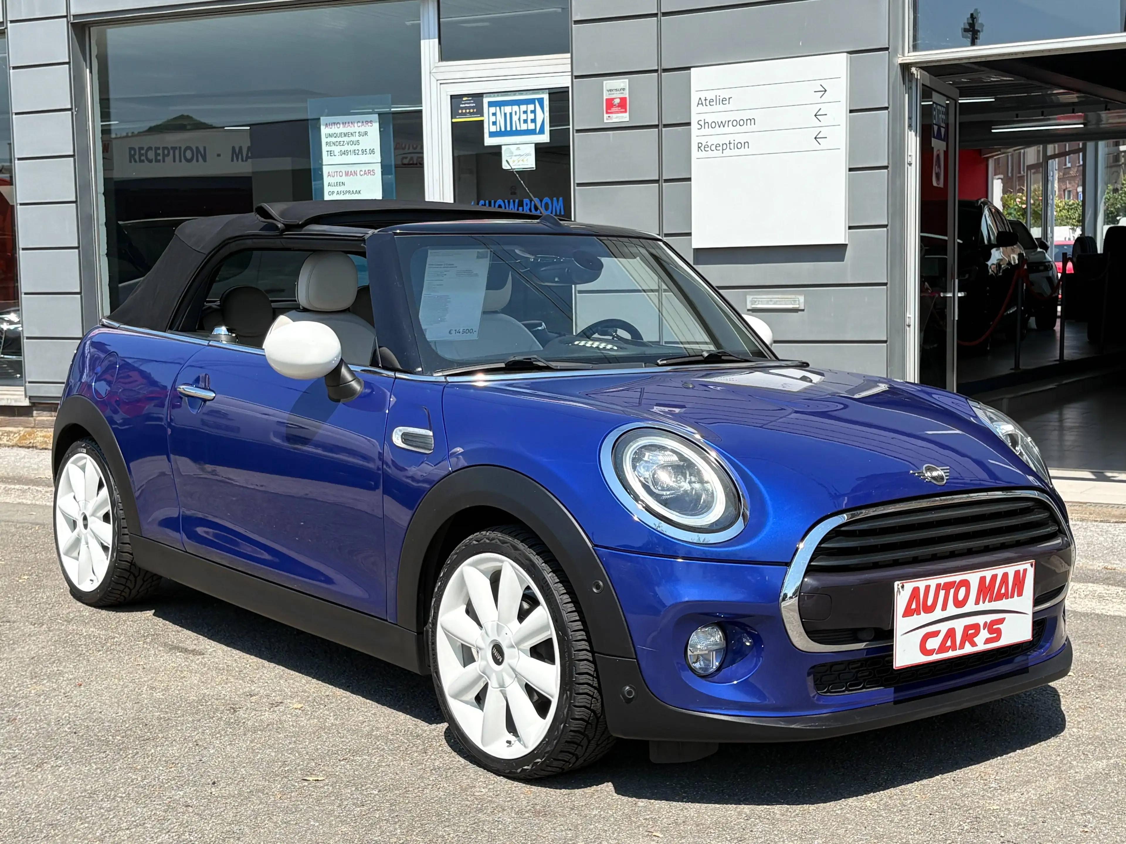 MINI Cooper D Cabrio 1.5 D Cabriolet AC LED GPS GARANTIE — photo 7