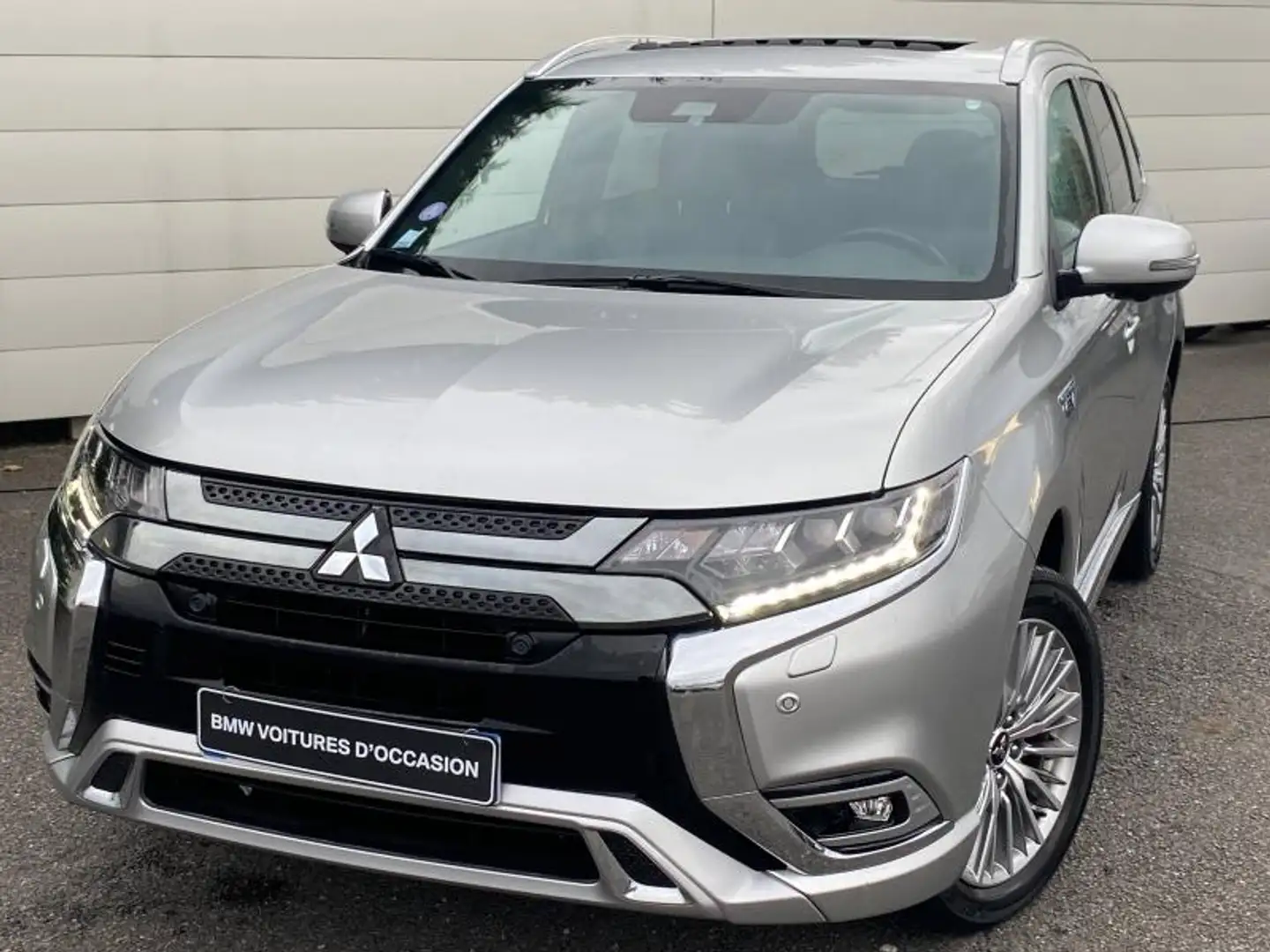 Mitsubishi Outlander PHEV Twin Motor Instyle 4WD Euro6d-T EVAP Argent - 1