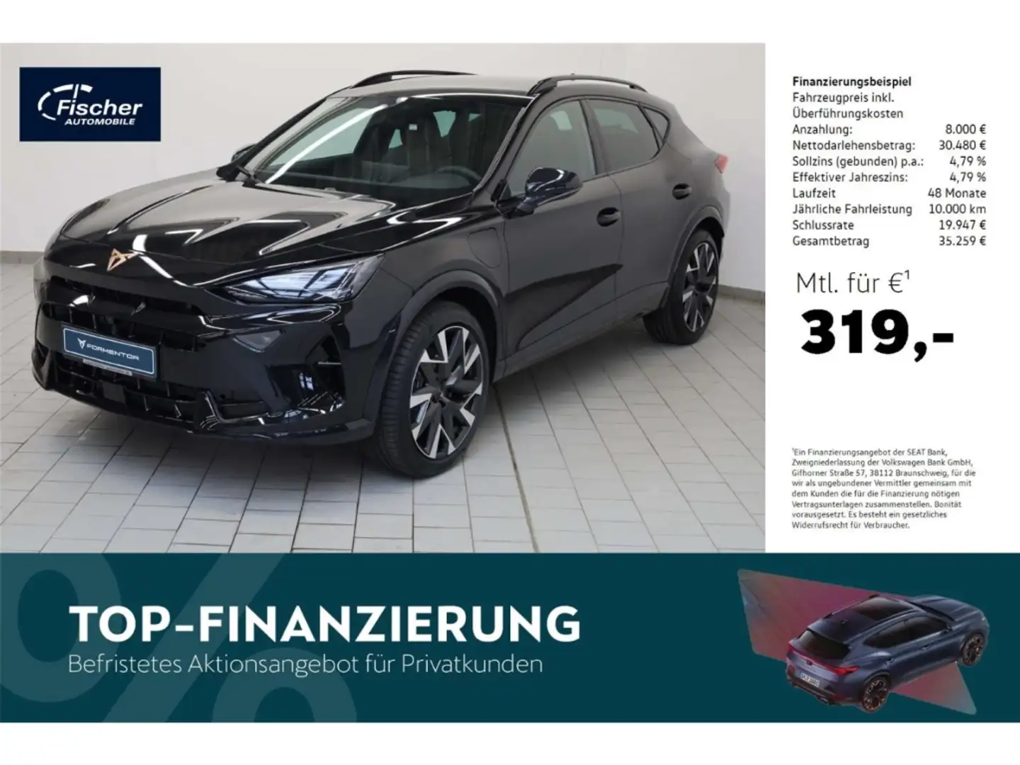 CUPRA Formentor 1.5 e-Hybrid Noir - 1