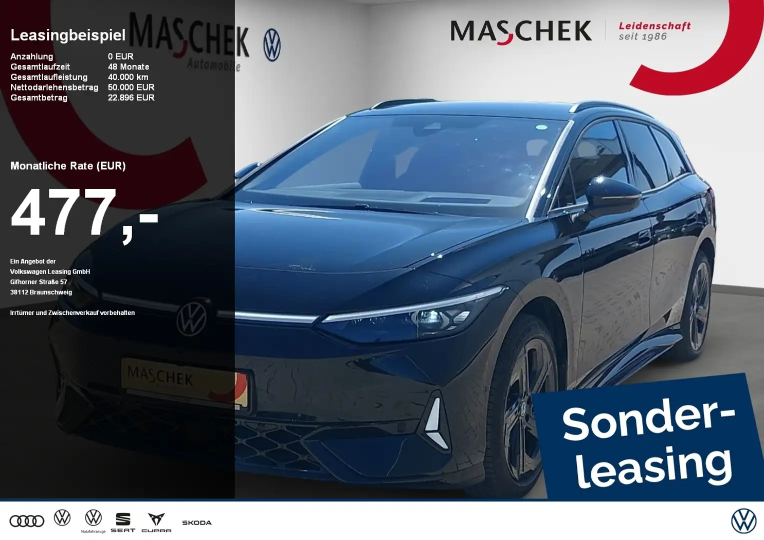 Volkswagen ID.7 Tourer GTX Wärmepumpe IQ-Drive AHK Area View Matri Czarny - 1