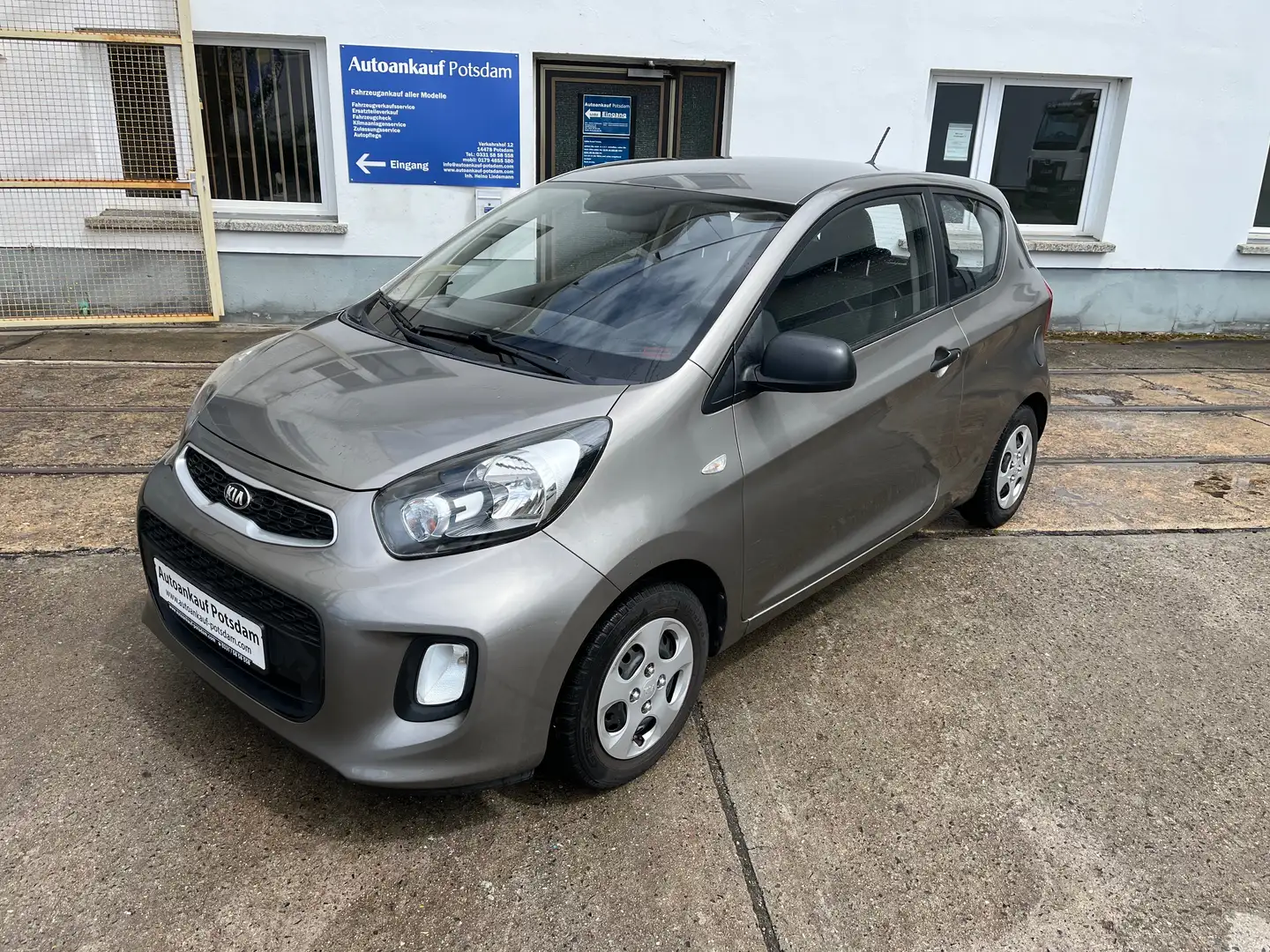 Kia Picanto Morning, TÜV neu, Klima , Grau - 1