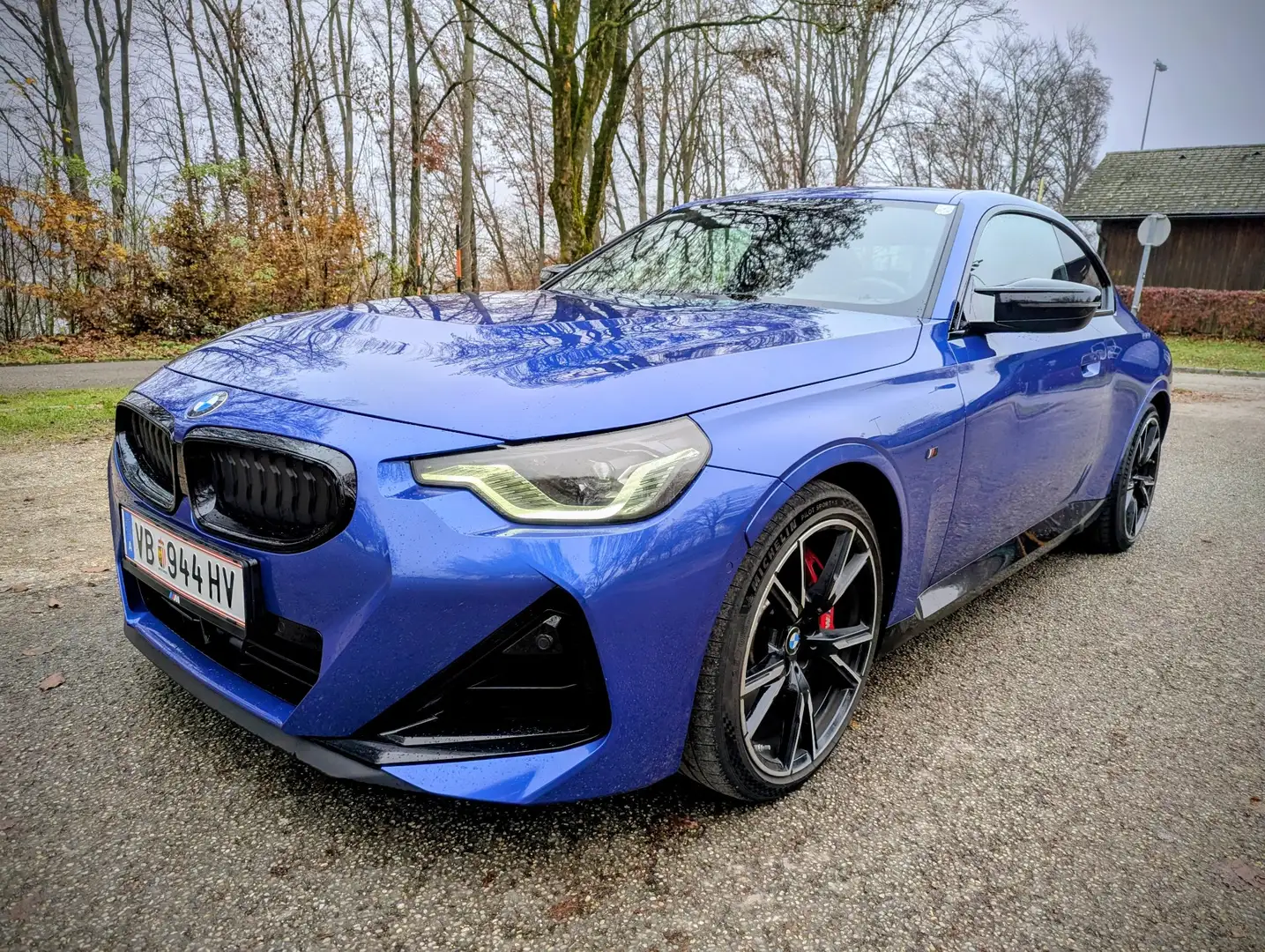 BMW 240 M240i Coupé xDrive GARANTIE Blauw - 1