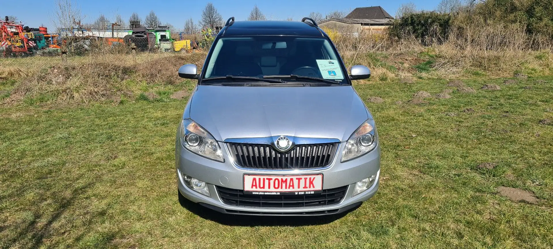 Skoda Roomster Edition*Klimauto.*PANO*Allwetterr.*AHK* Stříbrná - 2