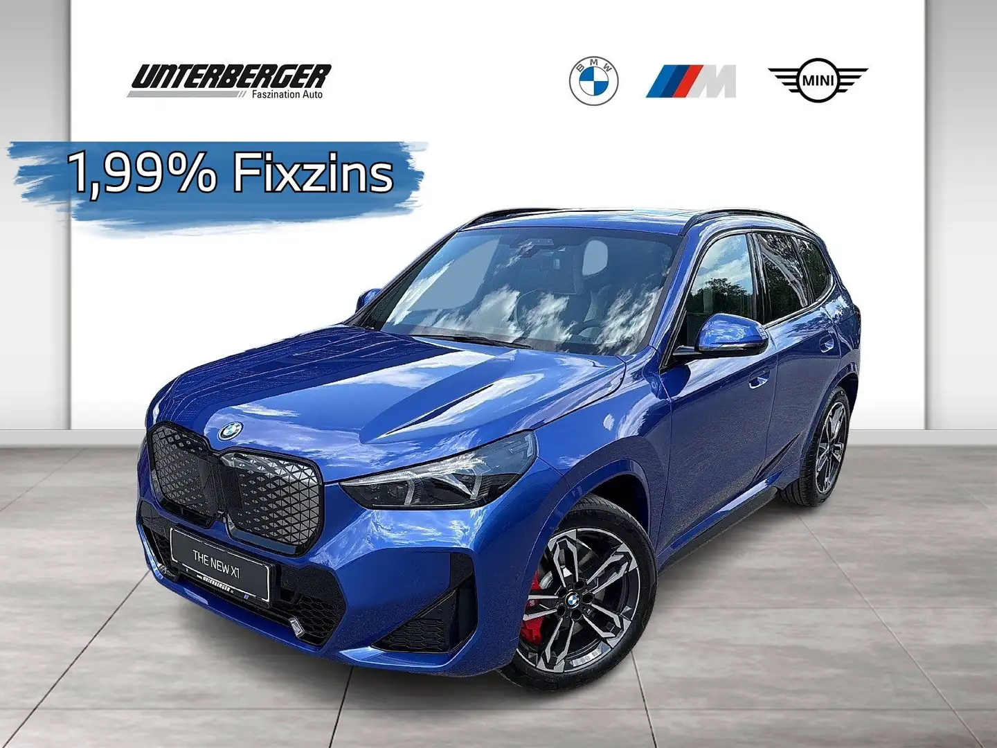 BMW iX1 eDrive20 M Sportpaket | M Sportpaket Pro | Innovat Blau - 1