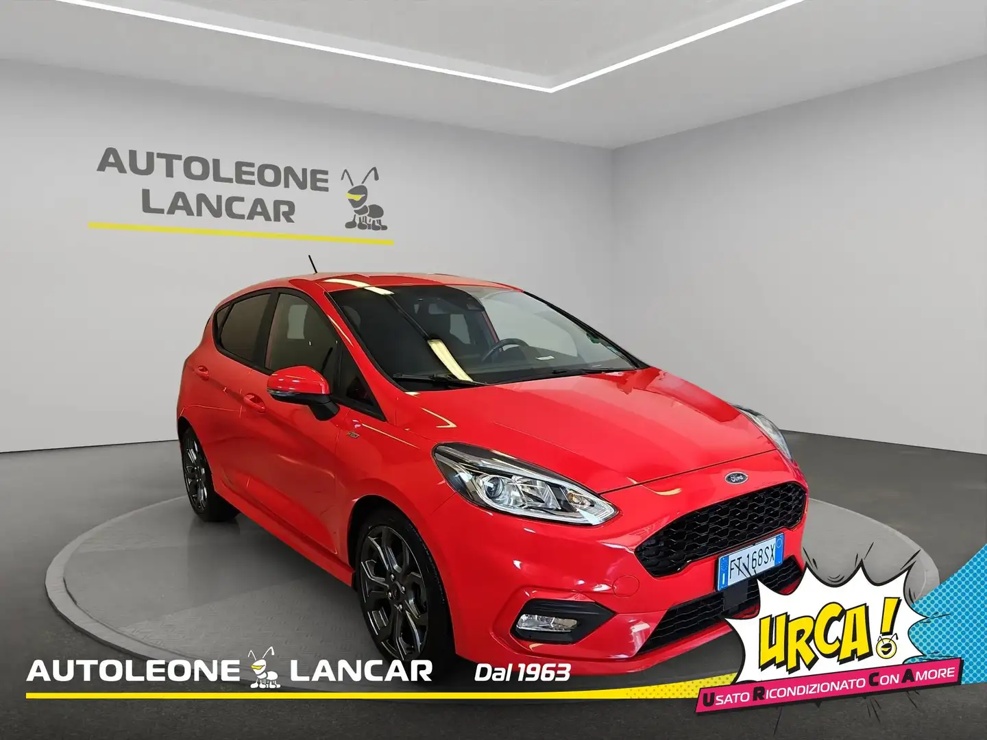 Ford Fiesta 5p 1.5 tdci ecoblue ST-line 85cv MAN. UFFICIALE OK Rouge - 1
